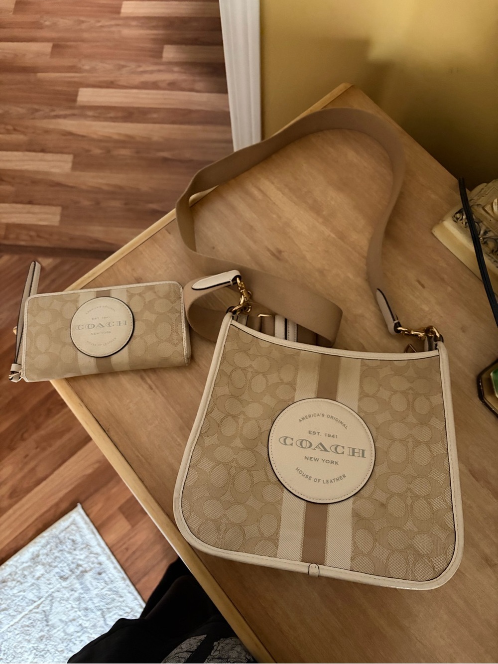Coach Dempsey Bag with Matching Wallet